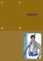 【中古】原画イラストボード TVアニメ『黒子のバスケ』＆アニメイトカフェ 台紙付きトレーディングポートレート 青峰