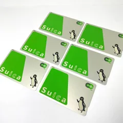 Suica スイカ 無記名 交通系ICカード 5枚 Suica スイカ 無記名 交通系