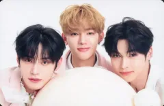 【中古】コレクションカード(男性) ZEROBASEONE/キム・ジウン(Kim Ji Woong)、ジャン・ハオ(Zhang Hao)、ソン・ハンビン(Sung Han Bin)/横型・バストアップ/「2024 ZEROBASEONE FAN-CON IN 