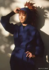 【中古】生写真(男性) 久下恭平(鉢屋三郎)/膝上・キャラクターショット/「ミュージカル『忍たま乱太郎』第14弾再演 五年生!対 六年生! ～お宝を探し出せ!!～」トレーディングブロマイド