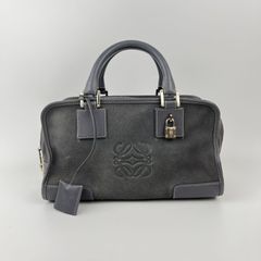 超希少カラー LOEWE アマソナ28 ハンドバッグ ナッパレザー マルチ 