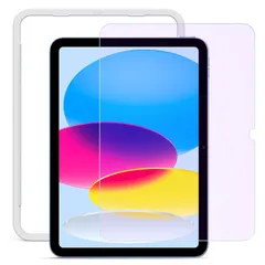 NIMASO ブルーライトカット ガラスフィルム iPad 第11世代（A16) 2025 用/iPad 第10世代 2022 用 10.9インチ 強化 ガラス 保護フィルム ブルーライト あいぱっど 11世代/10世代 対応 NTB22J583
