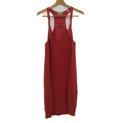 ディーゼル サロペット ワンピース ブランド トップス 赤 レディース Mサイズ レッド DIESEL 【中古】