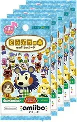 【新品】 どうぶつの森amiiboカード 第3弾 (5パックセット)