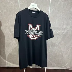 【新作】【極美品】 MONCLER モンクレール半袖シャツ Tシャツ黒M