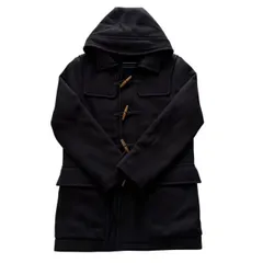 TOMMY HILFIGER トミーフィルフィガー ダッフルコート 紺 アウター 上着 冬 フード メンズ XLサイズ