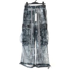 Ground Y グラウンドワイ 15SS リネンカラーブロックサルエルパンツ 1  