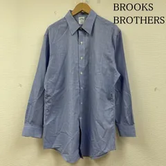 ブルックス ブラザーズ REGENT 1818 長袖 シャツ ブラウス チェック 胸ポケット サイズ16 1/2-2/3 メンズ - ISItems【USED】【古着】【中古】50144891