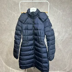 【最安値】MONCLERモンクレールダウンコート サイズ0 レディース CHARPALシャーパルネイビー