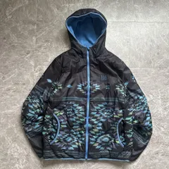 【BILLABONG】ビラボン（M）リバーシブルパーカー＊フリース＊中綿＊