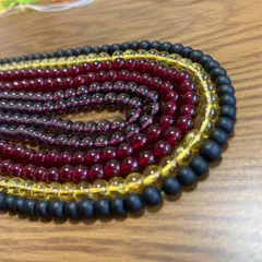 カラーストーン クォーツ 4㎜ 6本セット