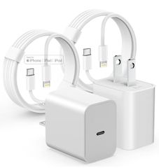 ★symoode iPhone 充電器 純正 20W PD 急速 [2個セット/Apple MFi・PSE認定] USB C - Lightning ケーブル 2m付き Type C スマホ 電源アダプター タイプC アイフォン充電器