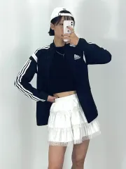 L アディダス レディース ブラック コンサート トラック ジャケット CK9705