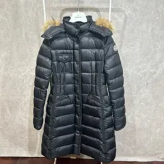 【極美品】 MONCLER モンクレール ロングダウンジャケットコート エルミファー エルミンヌ黒0