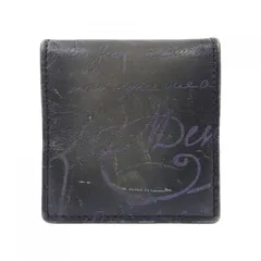 美品△フランス製 Berluti ベルルッティ シルバーロゴプレート付き