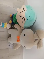 ガラスうさぎ マサオくん ボーちゃんキーホルダー