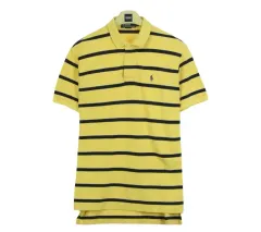 17547 ポロラルフローレン 半袖 カラーTシャツ 95 メンズ Tシャツ ブランド古着