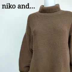 ニコアンド niko and...  AIRタートルガータープルオーバー ボリュームスリーブ