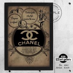 CHROMEHEARTS type☆A4額装済オマージュアートインテリアポスター.#453