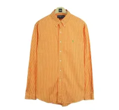 18429 ラルフローレン 長袖 シャツ 110 メンズ カジュアル Yシャツ ブランド古着