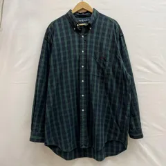 ラルフローレン 90s Big Shirt チェック ボタンダウンシャツ メンズ L ISItems【USED】【古着】【中古】50145074