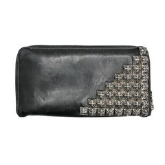 Chrome Hearts 長財布 ラウンドジップ ダガー シルバークロス - メルカリ