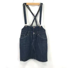 日本製★Levi's【リーバイス】 サロペット/デニムミニスカート【31/M程度?/青系/blue】skirt◆BJ106-e<sale>
