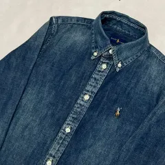 S POLO RALPH LAUREN(ポロラルフローレン) レディース スリムフィット シャンブレーシャツ