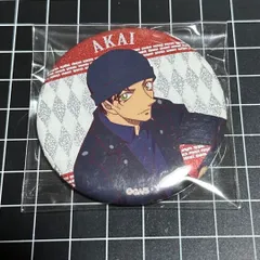 名探偵コナン 赤井秀一 缶バッジ メタリック