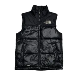 M THE NORTH FACE ザノースフェイス ヌプシ 700 ブラック ダウンベスト
