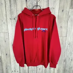 PLENTY TOUGH SPORT プレンティー タフ スポーツ 両面プリント 裏起毛 スウェット スエット パーカー メンズ L サイズ