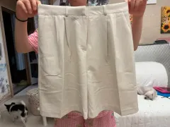 レディース スラックス ハーフパンツ パンツ Lサイズ