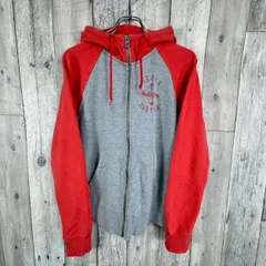 NIKE TRACK&FIELD ナイキ トラックアンドフィールド 両面 風車プリント ラグラン フルジップ スウェット スエット パーカー メンズ S サイズ