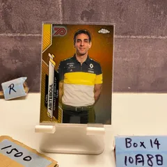 2020 Topps Chrome Cyril Abiteboul Renault DP World F1 Team Gold Refractor Parallel カード