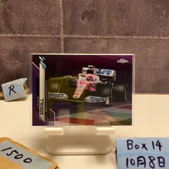 2020 Topps Chrome Lance Stroll 347/399 BWT Racing Point F1 Team Purple Refractor Parallel カード