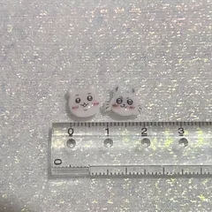 ちいかわ、モモンガ　ネイル3Dパーツ　2点セット