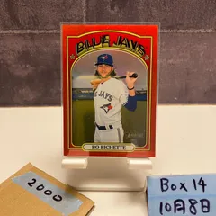 2021 Topps Bo Bichette Toronto Blue Jays Red Border Parallel カード