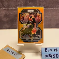2021-22 Panini MIKE CONLEY 01/49 Utah Jazz Orange Prizm Parallel ファーストナンバー First Number カード