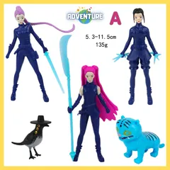 KPOPガールズ! デーモン・ハンターズ フィギュア5体セットA ミラ ルミ ゾーイ アニメ 映画 女の子 demon hunters 韓国 Netflix おもちゃ知育玩具クリスマス子供プレゼント人形ギフト