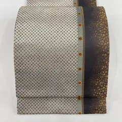 加納幸 西陣織 唐織 袋帯 金糸 正絹 三通 加納幸 西陣織 唐織 袋帯 金糸 正絹 三通