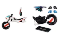 【中古】食玩 トレーディングフィギュア コードゼロイダー セット 「装動 仮面ライダーゼッツ AGT1 Feat.装動 仮面ライダーガヴ」