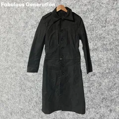 Fabulous Generation黒トレンチコート 2way ショート切替 Mサイズ