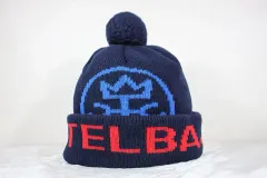 カステルバジャック ニット帽 ネイビー