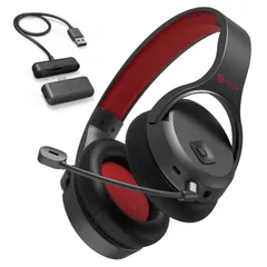 新品 エレコム ゲーミングヘッドセット ワイヤレス ミキサー機能付USB送信機付き [ PS 5 / 4 / NINTENDO SWITCH ] ミュート機能付 ブラック HS-GMW70BK スタンダードタイプ