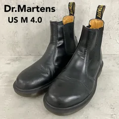 Dr.Martens 2976 チェルシーブーツ USM4.0/USL5.0 UK3 黒 サイドゴア 本革 レザー Dr.マーチン ドクターマーティン　★ ■■