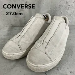 CONVERSE ALL STAR COUPE SUEDE FLATSLIP OX クップ スエード フラットスリップ オックス IVORY US8.5 スリッポン 31304940 カジュアル/ストリート　★ ■■
