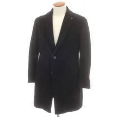 【中古】タリアトーレ TAGLIATORE カシミヤ チェスターフィールドコート ブラック【サイズ46】【メンズ】のサムネイル