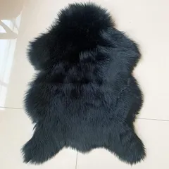 新品 キャンプ ふんわり 洗える ラグマット 滑り止め付き人工ウールソファシートベッドルームラグ椅子のクッション 長毛 人工ウールマットカーペットラグマット柔らかい フェイクシープスキンラグ ムートンラグ CLYLIFE