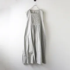 サマンサモスモス Samansa Mos2 SM2 胸元レースノースリーブワンピース F‖グレードレス ロング フレア フラワー 花柄【2400014675283】