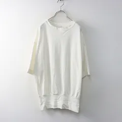 フィルマム FIRMUM FOTK6T 強撚 コットン ヘビー 天竺 オーバーサイズ タックイン Tシャツ XS｜オフホワイト【2400014677386】のサムネイル